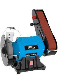 G&uuml;de Kombischleifer G&Uuml;DE "GKS 150-25", blau (blau, schwarz), B:30cm H:33cm L:33cm, Schleifmaschinen, Kombischleifer, 230-240 V, 250 W
