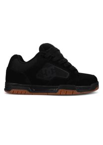Schn&uuml;rschuh DC Shoes "DC Coiler", Herren, Gr. 7(39), schwarz (schwarz, gum), Obermaterial:42.52% Leder, 34.74% Synthetikmaterial, 22.74% Polyester., Schuhe Schn&uuml;rschuh