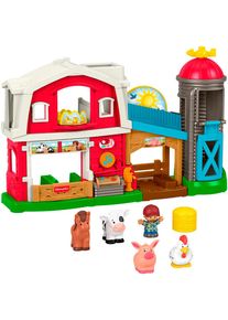 Lernspielzeug Fisher-Price "Little People Bauernhof (D, F, E, I, DU)", bunt, Lernspielzeug, BabyB:12,7cm H:31,2cm L:53,7cm, Kunststoff, Lernspielzeug, mit Sound, B:12,7cm H:31,2cm L:53,7cm