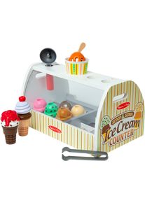 Kaufladen Spin Master "Melissa & Doug Eisdiele", bunt, Kaufl&auml;den, KinderB:34,5cm H:20cm T:19,5cm, Holz, Kunststoff, Kaufladen, B:34,5cm H:20cm T:19,5cm