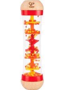 Greifspielzeug HAPE "Regenmacher", rot, Greifspielzeug, BabyB:6cm H:20cm L:6cm, Holz, Kunststoff, Greifspielzeug, B:6cm H:20cm L:6cm