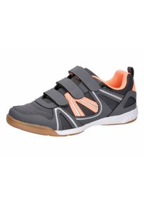 Hallenschuh Lico "Sportschuh Fit Indoor V", Damen, Gr. 41, grau, Synthetik, Schuhe Hallenschuh