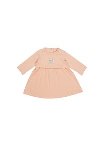 Shirtkleid Sterntaler "Kleid Sunny", Kinder, Gr. 86, orange (aprikose), Kleider Shirtkleid