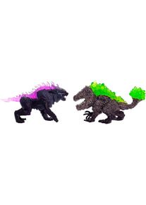 Spielfigur Schleich "ELDRADOR CREATURES, Schattenluchs vs. Felsbrecher (70827)", bunt, Spielfiguren, Kinder, Kunststoff, Spielfigur