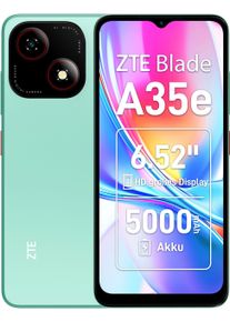 ZTE Smartphone "Blade A35e", Energieeffizienz: D, gr&uuml;n (ice gr&uuml;n), 64 GB, Mobiltelefone, Smartphone