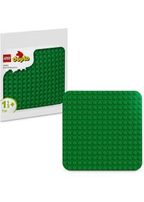 Konstruktionsspielsteine Lego "Bauplatte in Gr&uuml;n (10460), Lego DUPLO Classic", bunt, Spielbausteine, Baby, Kunststoff, Konstruktionsspielsteine, Made in Europe