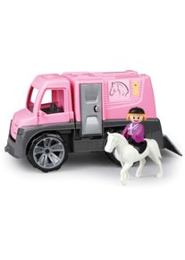 Spielzeug-Transporter LENA "Truxx, Pferdetransporter", rosa, Spielzeugfahrzeuge, KinderB:16cm H:16cm T:29cm, Kunststoff, Spielzeug-Transporter, Made in Europe, B:16cm H:16cm T:29cm