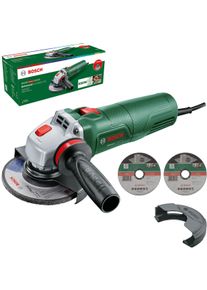 Bosch Home and Garden Winkelschleifer BOSCH HOME & GARDEN "UniversalGrind 850-125", transparent (wei&szlig;, neutral), Schleifmaschinen, Winkelschleifer, inkl. 3 Scheiben