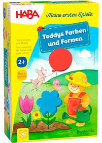 Spiel Haba "Meine ersten Spiele - Teddys Farben und Formen", bunt, Spiele, Kinder, Holz, Pappe, Spiel, Made in Germany