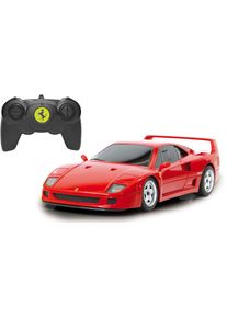 RC-Auto Jamara "Deluxe Cars, Ferrari F40, 1:24, rot, 2,4GHz", rot, Fernlenkfahrzeuge, KinderB:8,5cm H:4,8cm T:18,7cm, RC-Auto, B:8,5cm H:4,8cm T:18,7cm