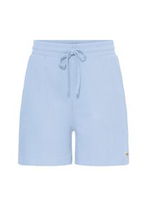 Shorts oxmo "Shorts OXPims", Damen, Gr. XL, N-Gr, blau (vista blau), Obermaterial: 57% Baumwolle CO. 43% Polyester PES., Hosen Shorts