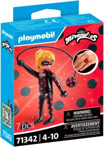 Konstruktions-Spielset Playmobil "Miraculous: Antibug (71342), Miraculous", bunt, Spielbausteine, Kinder, Kunststoff, Konstruktions-Spielset, Made in Europe