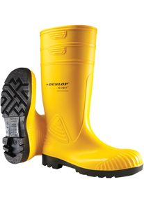 Sicherheitsstiefel Dunlop "ACIFORT" Gr. 40, gelb, 40, Obermaterial: 100% Textilmaterial TEXMAT., Schuhe, Sicherheitsstiefel