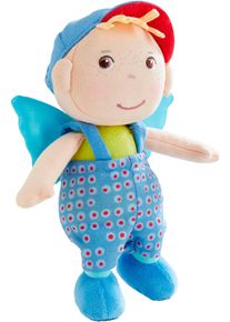 Stoffpuppe Haba "Schutzengel Frido", blau, Puppen, Kinder, Baumwolle, Polyester, Stoffpuppe