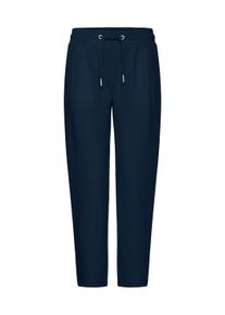 Loungehose oxmo "Loungehose OXNTanja", Damen, Gr. XXL, N-Gr, blau (total eclipse), Obermaterial: 71% Polyester PES. 26% Viskose CV. 3% Elasthan EL., Hosen Loungehose