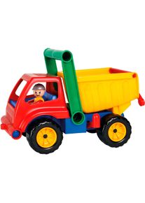 Spielzeug-Kipper LENA "Aktive", bunt, Spielzeugfahrzeuge, KinderB:14cm H:19cm T:27cm, Spielzeug-Kipper, inklusive Spielfigur; Made in Europe, B:14cm H:19cm T:27cm