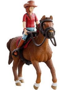 Spielfigur Schleich "HORSE CLUB, Hannah & Cayenne (42711)", bunt, Spielfiguren, Kinder, Kunststoff, Spielfigur, Made in Europe