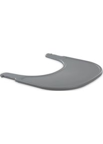 Hochstuhltablett hauck "Alpha Click Tray, grau", grau, B:44cm H:3,5cm T:46cm, Kunststoff, Tabletts, Hochstuhltablett, hauck Hochstuhl Alpha+