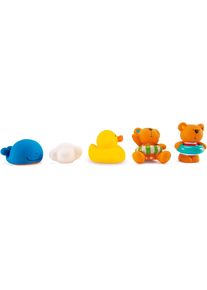 Badespielzeug HAPE "Teddy und seine Freunde", bunt, Wasserspielzeuge, Baby, Kunststoff, Badespielzeug