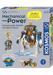 Experimentierkasten Kosmos "Mechanical Power", grau (wei&szlig;, neutral), Experimentierk&auml;sten, Kinder, Experimentierkasten