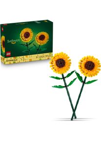 Konstruktionsspielsteine Lego "Sonnenblumen (40524), Lego Botanicals", gelb, Spielbausteine, Kinder, Kunststoff, Konstruktionsspielsteine, Made in Europe