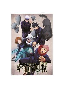 Poster Reinders "Jujutsu Kaisen - Jujutsushi", bunt (farbe bild(er): mehrfarbig), B:61cm H:91,5cm T:0,1cm, Bilder, Poster, Teenager Zimmer - Mehrfarbig - 150 gr. Papier - Cartoons - 61x91,5 cm