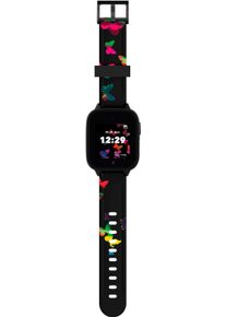 XPLORA Smartwatch-Armband "XGO3 Strap", schwarz (schwarz butterfly), Smartwatch, Uhrenarmb&auml;nder, Smartwatch-Armband