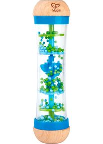 Greifspielzeug HAPE "Regenmacher", blau, Greifspielzeug, BabyB:6cm H:20cm L:6cm, Holz, Kunststoff, Greifspielzeug, B:6cm H:20cm L:6cm