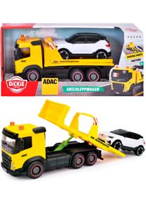 Spielzeug-Abschlepper DICKIE TOYS "ADAC Abschleppwagen", gelb, Spielzeugfahrzeuge, KinderT:22cm, Kunststoff, Spielzeug-Abschlepper, T:22cm