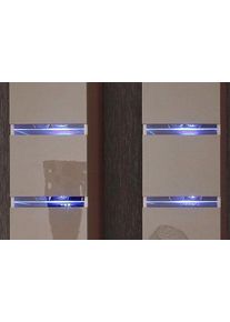 LED Glaskantenbeleuchtung Home Affaire, blau, B:6,3cm, Leuchten, LED Glaskantenbeleuchtung