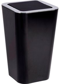 M&uuml;lleimer Wenko "Candy", schwarz, B:18cm H:28,5cm T:18cm, Acrylnitril-Butadien-Styrol (ABS), M&uuml;lleimer, M&uuml;lleimer, 6 Liter