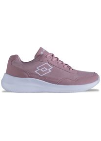 Sneaker Lotto, Damen, Gr. 37, dunkelrose, wei&szlig;, Kunstfaser, Synthetik, unifarben, Schuhe Sneaker, - besonders leicht & bequem