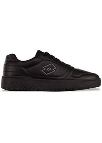 Sneaker Lotto, Herren, Gr. 39, schwarz (schwarz, dunkelgrau), Kunstfaser, Synthetik, Schuhe Sneaker, - vielseitig zu kombinieren