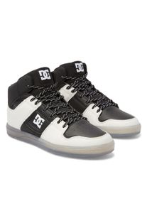 Skateschuh DC Shoes "DC Cure", Herren, Gr. 7,5(40), schwarz (schwarz, cream), Obermaterial:Obermaterial: Leder [Kuh] / Futter: Textil / Au&szlig;ensohle: Gummi;, Schuhe Skateschuh