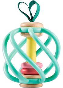 Greifling HAPE "Apfel Alex", bunt, Greifspielzeug, BabyB:12,5cm H:18cm L:11,4cm, Holz, Polyester, Silikon, Greifling, B:12,5cm H:18cm L:11,4cm