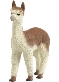 Spielfigur Schleich "FARM WORLD, Alpaka (14928)", braun (natur), Spielfiguren, Kinder, Kunststoff, Spielfigur