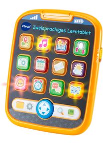 Lerntablet Vtech "Vtech Baby, Zweisprachig", bunt, Kindercomputer, KinderB:15,6cm H:3cm T:19,1cm, Kunststoff, Lerntablet, mit Leuchttasten, B:15,6cm H:3cm T:19,1cm