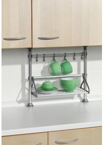 K&uuml;chenregal Ruco, silber (aluminiumfarben, silber), B:50cm H:48cm T:15cm, Aluminium, Regale, K&uuml;chenregal, Aluminium/Kunststoff, zum Klemmen
