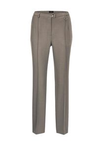 2-in-1-Hose GOLDNER "Knitterarme Hose Carla mit SilverFresh-Ausr&uuml;stung", Damen, Gr. 38, N-Gr, rosa (rosenholz), Obermaterial: 100% Polyester COOLMAX(R) PES(Coolmax)., normal, Hosen 2-in-1-Hose, knitterarm