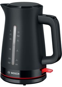 Bosch Wasserkocher "MyMoment TWK3M123", schwarz, B:22,8cm H:26,1cm T:15,9cm, Wasserkocher, Abschaltautomatik, Tassenanzeige, beidseitige Wasserstandsanzeige, Wasserkocher