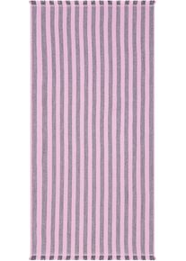 Strandtuch Egeria "Pestemal", rosa (rose), B:80cm L:180cm, gewebte Ware, Obermaterial: 65% Baumwolle, 20% Polyester, 15% Viskose, Handt&uuml;cher, Strandtuch, 80x180 cm, mit Fransen