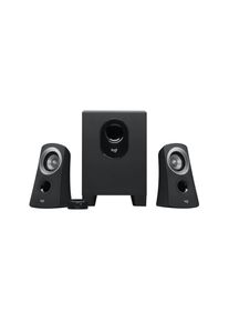 Logitech Lautsprecher "980-000413", schwarz, B:23,9cm H:16cm T:32,5cm, Lautsprecher, Lautsprecher