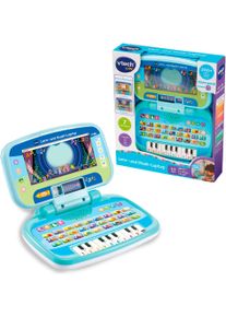 Kindercomputer Vtech "Lern- und Musik-Laptop", bunt, Kindercomputer, KinderB:23,3cm H:28cm T:5cm, Kunststoff, Kindercomputer, B:23,3cm H:28cm T:5cm