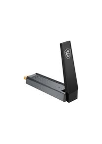 MSI Netzwerk-Switch "AX 1800 WiFi USB Stick", schwarz, B:3cm H:1,9cm T:10cm, Netzwerk-Switches, Netzwerk-Switch
