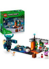 Konstruktionsspielsteine Lego "Begegnung mit dem W&auml;chter (21274), Lego Minecraft", bunt, Spielbausteine, Kinder, Kunststoff, Konstruktionsspielsteine, Made in Europe