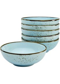 M&uuml;slischale Creatable "NATURE COLLECTION", blau (hellblau), &Oslash;:16,5cm, Steinzeug, Sch&uuml;sseln, M&uuml;slischale, Salatschale, Snackschale, &Oslash; 16,5 cm