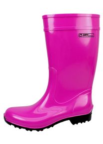 Gummistiefel Bockstiegel "Luisa", Damen, Gr. 39, pink (pink dunkelblau), Obermaterial: 100% PVC PVC., Schuhe Gummistiefel