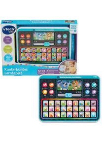 Lerntablet Vtech "Vtech Baby, Kunterbuntes Lerntablet", bunt, Kindercomputer, KinderB:28,8cm H:4,3cm T:21,6cm, Kunststoff, Lerntablet, mit leuchtender Tastatur, B:28,8cm H:4,3cm T:21,6cm