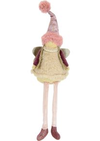 Engelfigur I.GE.A. "Engel", rosa, B:10cm H:40cm, Kunststoff, Polyester, Dekofiguren, Engelfigur, Dekofigur