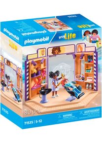 Konstruktions-Spielset Playmobil "Friseursalon (71535), My Life", bunt, Spielbausteine, Kinder, Kunststoff, Konstruktions-Spielset, Made in Europe